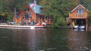 Armstrong Clark Redwood Tone Lake House