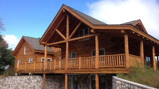 Armstrong Clark Semi-Transparent Cedar on Home