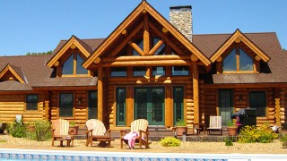 Armstrong Clark Semi-Transparent Cedar on Home