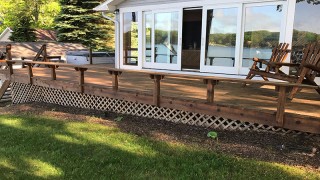 Armstrong Clark Natural Oak on Deck