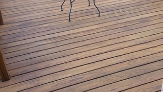 Armstrong Clark Natural Oak on Deck