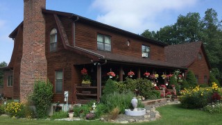 Armstrong Clark Rustic Brown on House